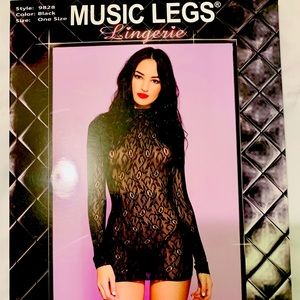 Long Sleeve Turtleneck Dress( New )